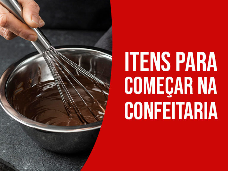 Itens necessários para começar na confeitaria Blog Loja Santo Antonio